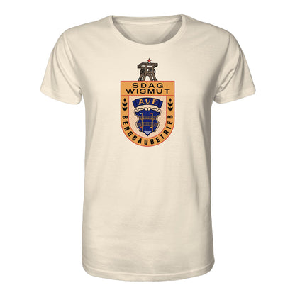 ORGANIC BIO SHIRT UNISEX • SDAG WISMUT AUE - ABZEICHEN