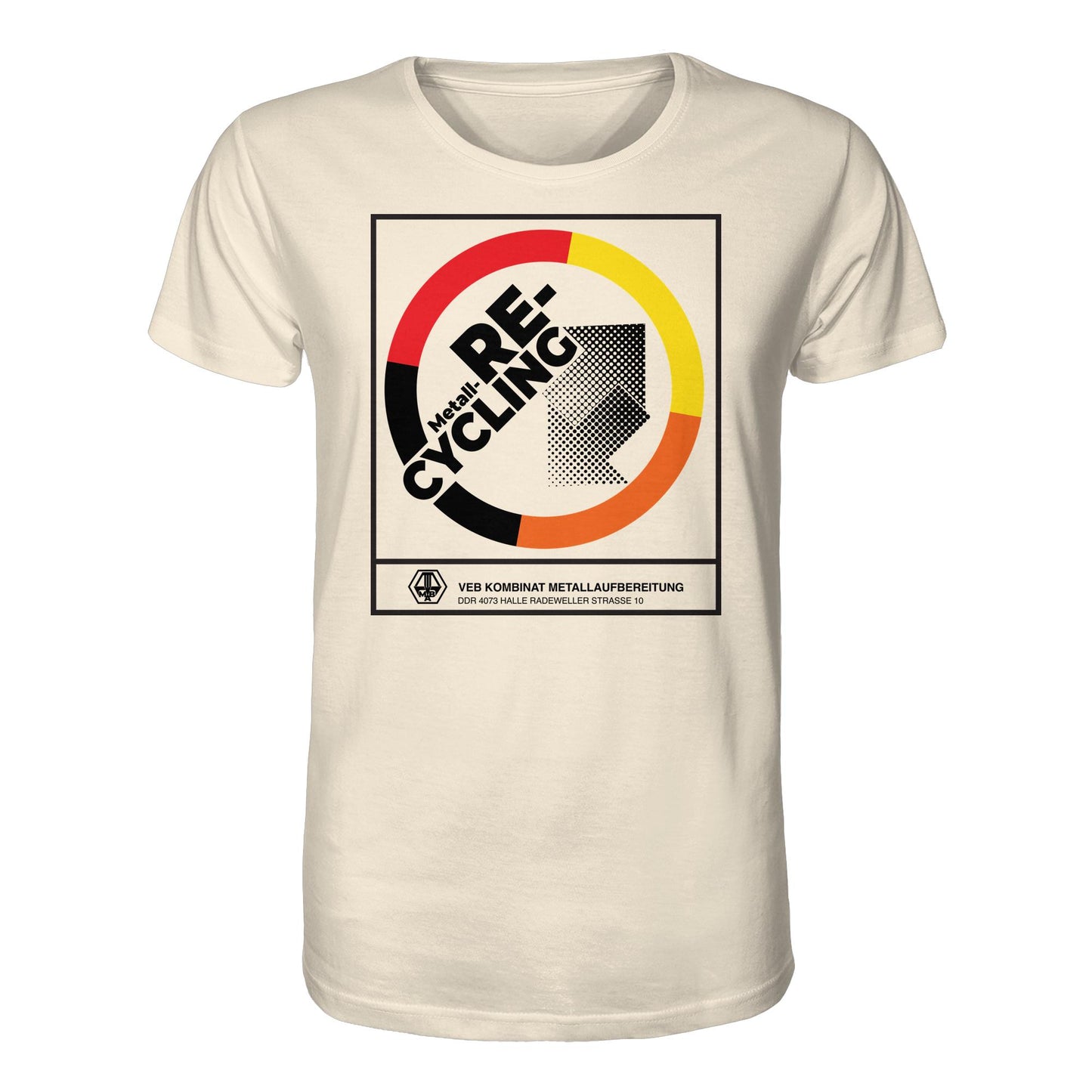 ORGANIC BIO SHIRT UNISEX • VEB KOMBINAT METALLAUFBEREITUNG HALLE