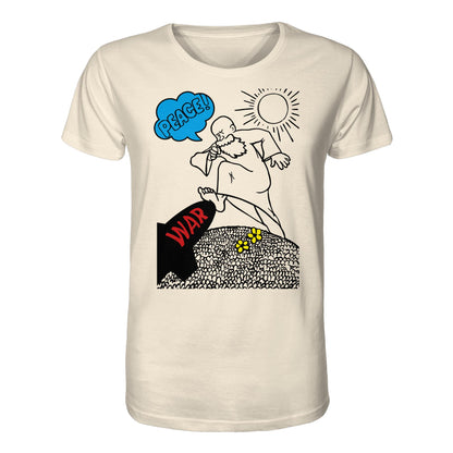 ORGANIC BIO SHIRT UNISEX • PEACE & WAR (ORIGINAL DDR-PLAKAT)