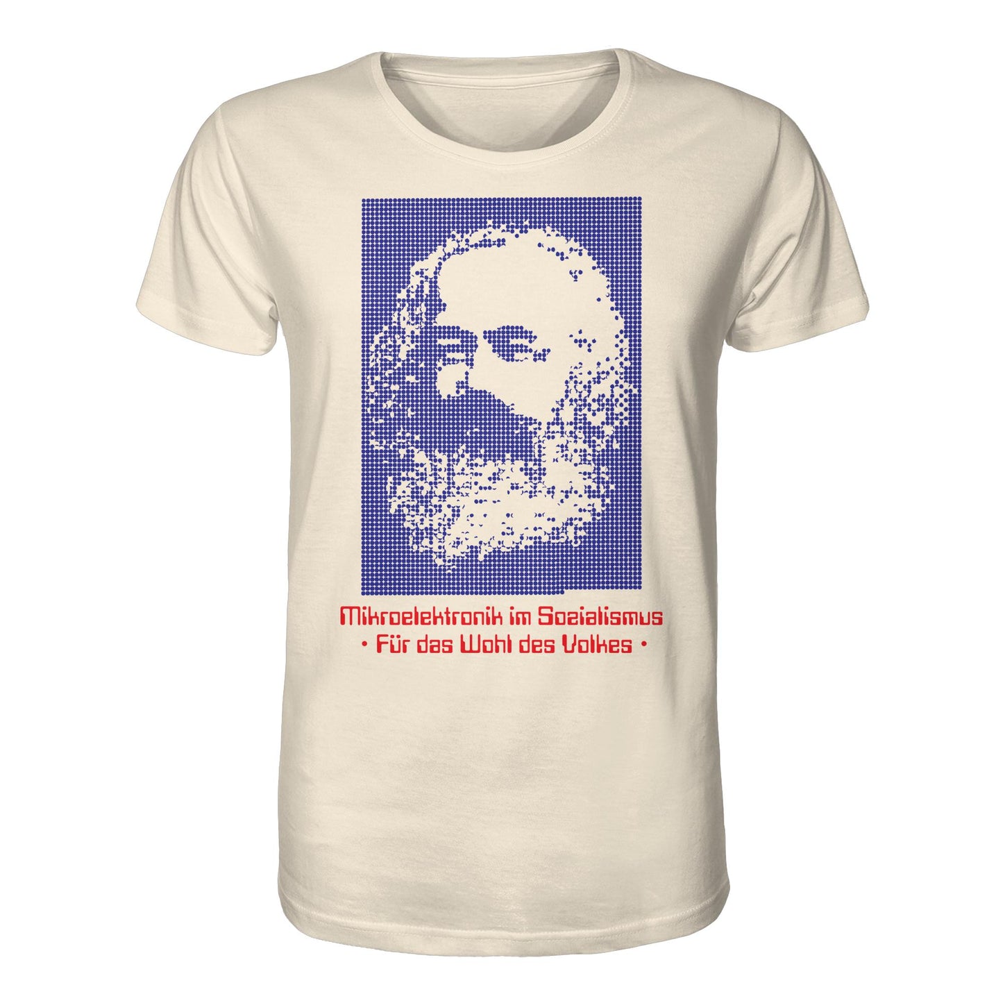 DDR Ostalgie Bio-Shirt Unisex • DDR MIKROELEKTRONIK FÜR DAS WOHL DES VOLKES (ORIGINAL POSTER)
