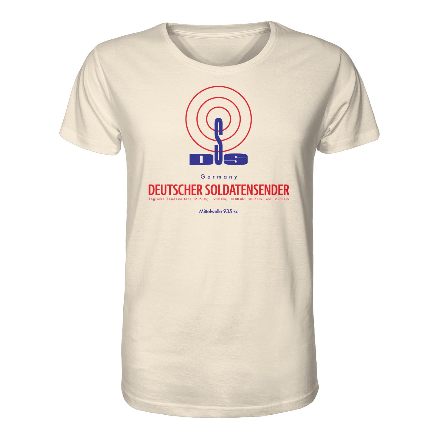 DDR Ostalgie Bio-Shirt Unisex • DEUTSCHER SOLDATENSENDER BERLIN