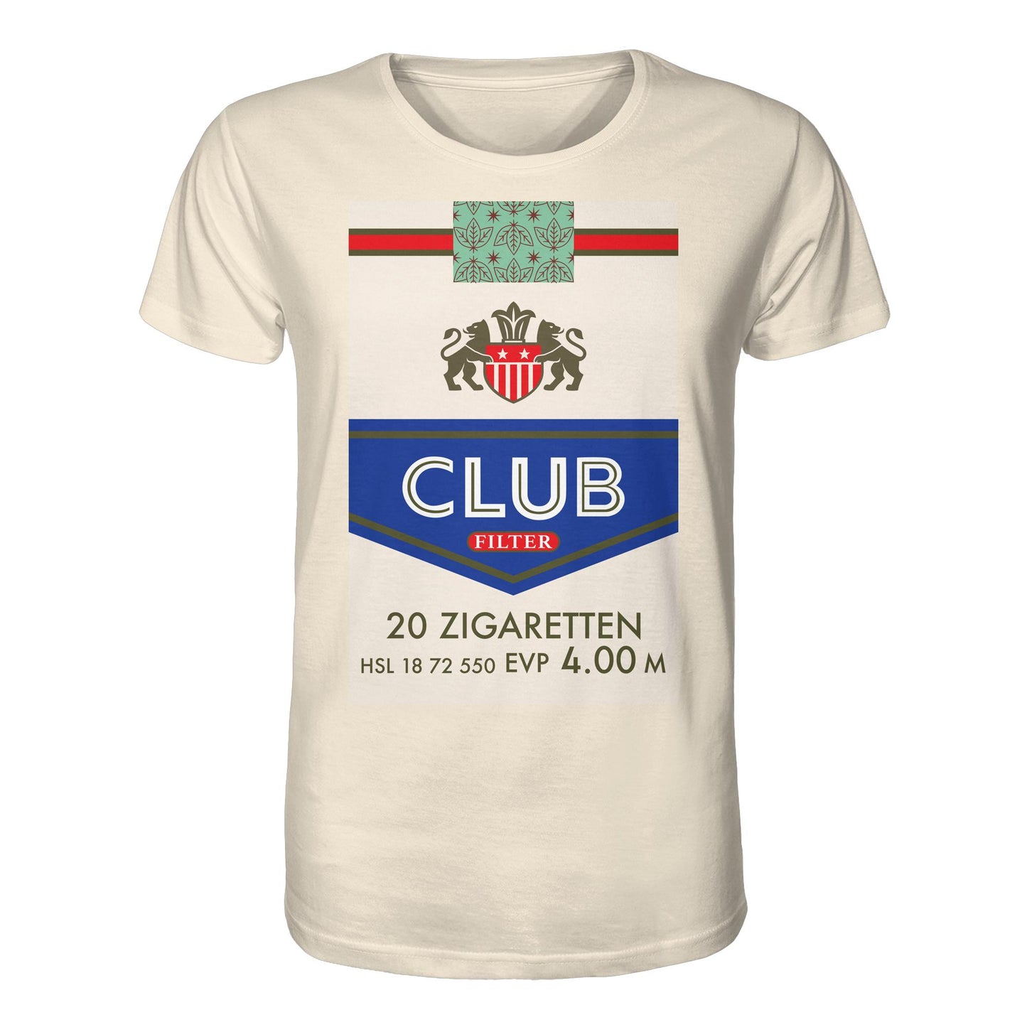 ORGANIC BIO SHIRT UNISEX • CLUB FILTER