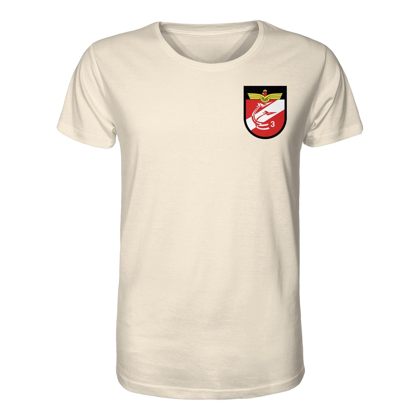 DDR Ostalgie Bio-Shirt Unisex • NVA EMBLEM - JAGDGESCHWADER 3