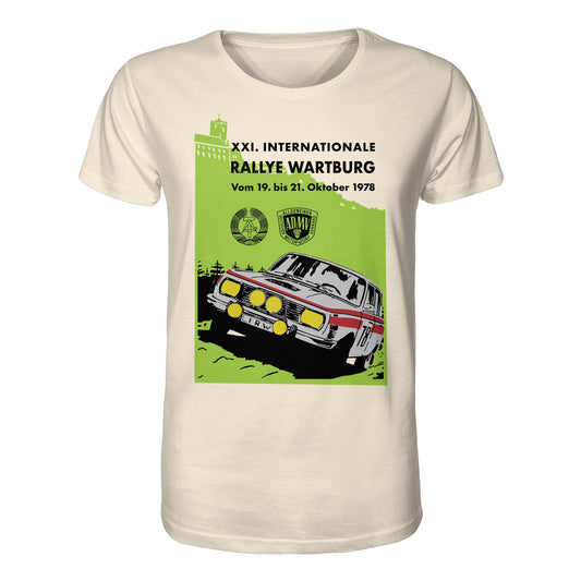 ORGANIC BIO SHIRT UNISEX • INTERNATIONALE RALLYE WARTBURG - 1978