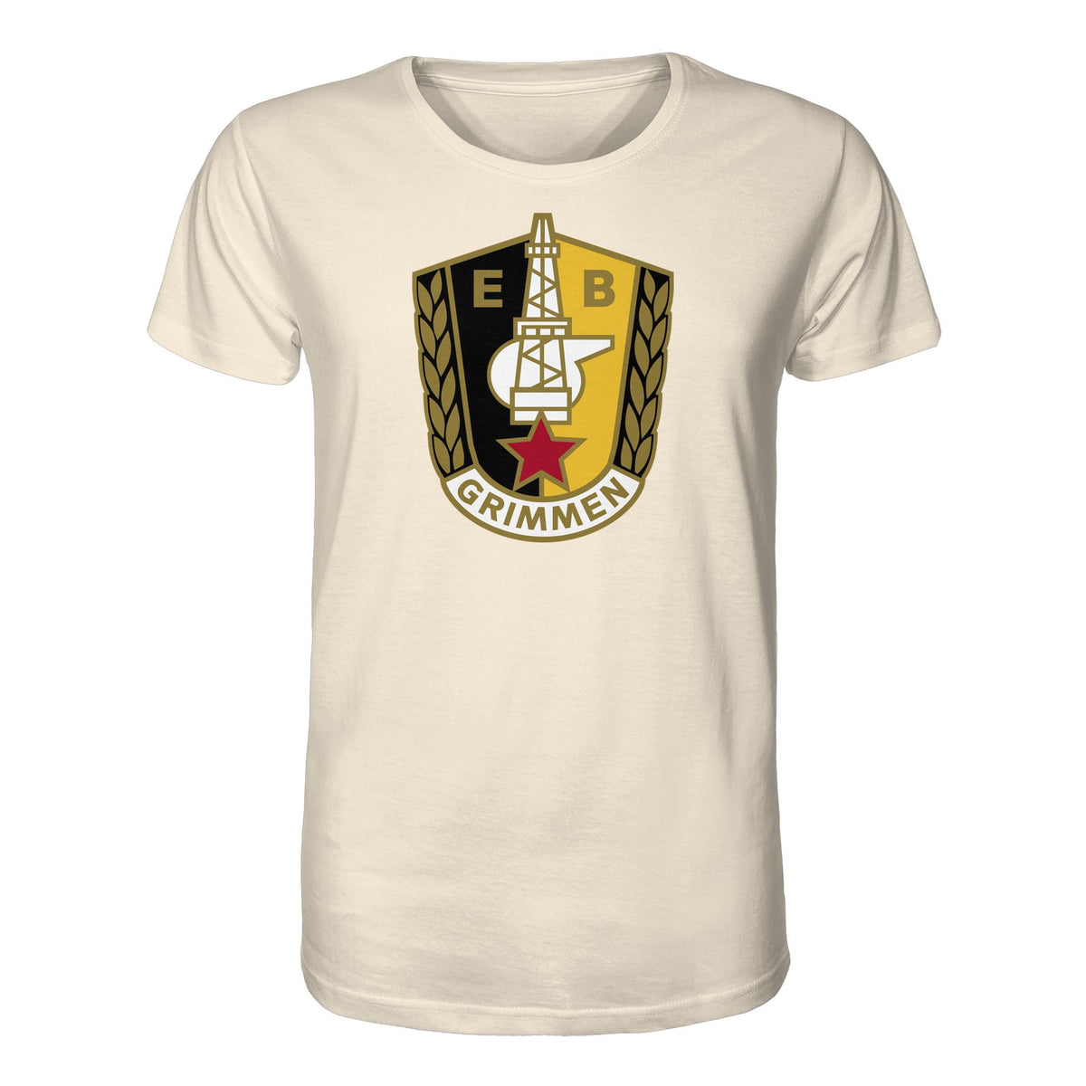 DDR Ostalgie Bio-Shirt Unisex • ERDÖL, ERDGAS GRIMMEN