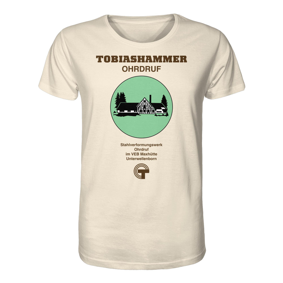 DDR Ostalgie Bio-Shirt Unisex • TOBIASHAMMER OHRDRUF - VEB MAXHÜTTE