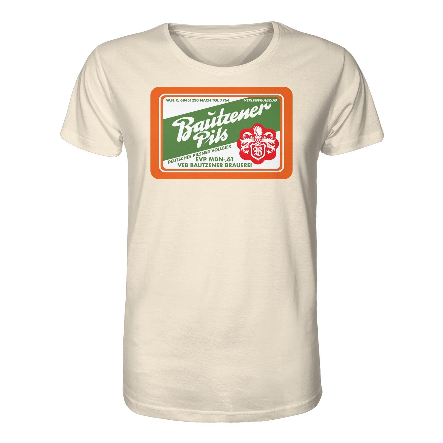 DDR Ostalgie Bio-Shirt Unisex • VEB BAUTZENER BRAUEREI