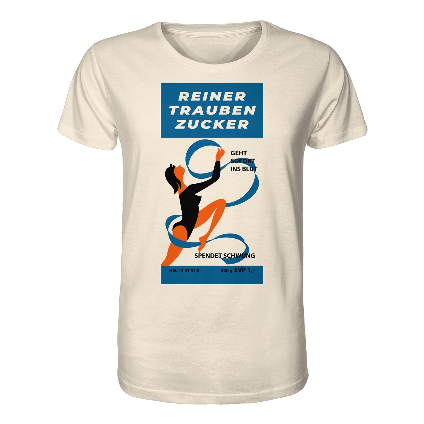 DDR Ostalgie Bio-Shirt Unisex • VEB MAISAN-WERKE TRAUBENZUCKER