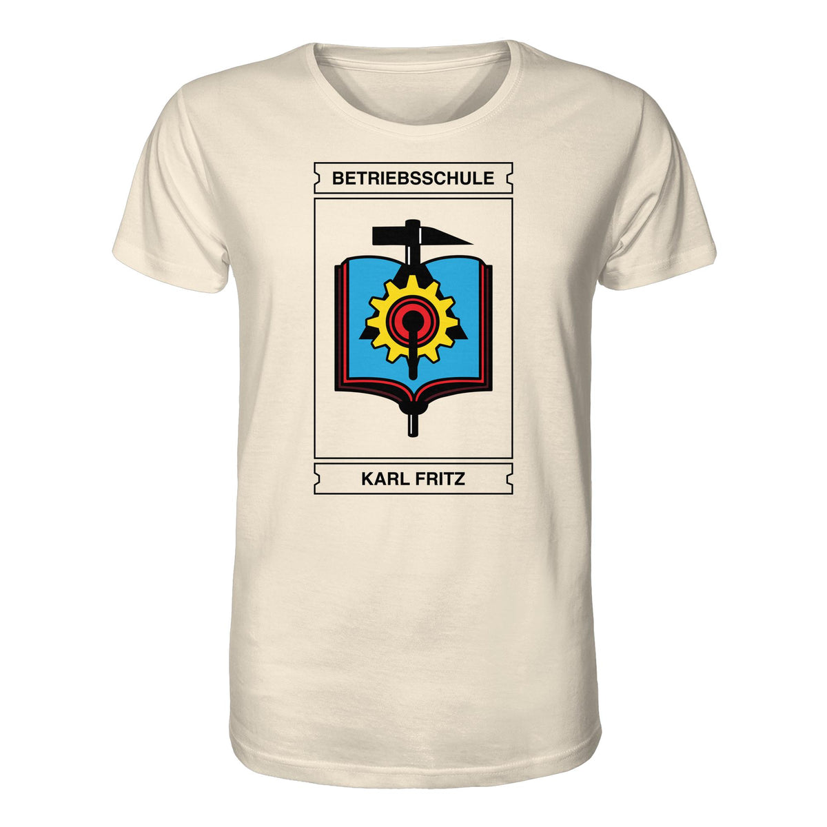 DDR Ostalgie Bio-Shirt Unisex • BETRIEBSSCHULE KARL FRITZ WISMAR