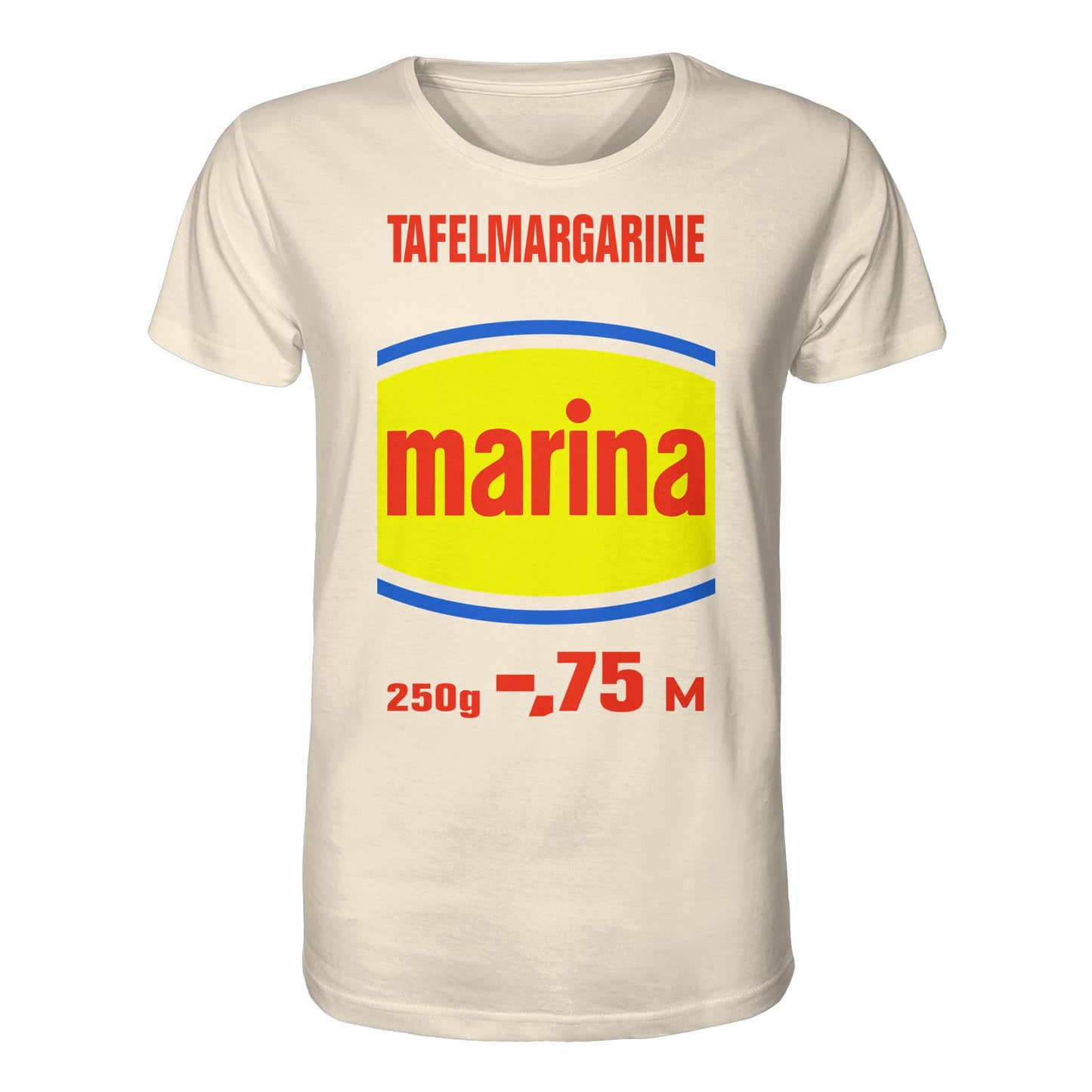 DDR Ostalgie Bio-Shirt Unisex • MARINA TAFELMAGARINE
