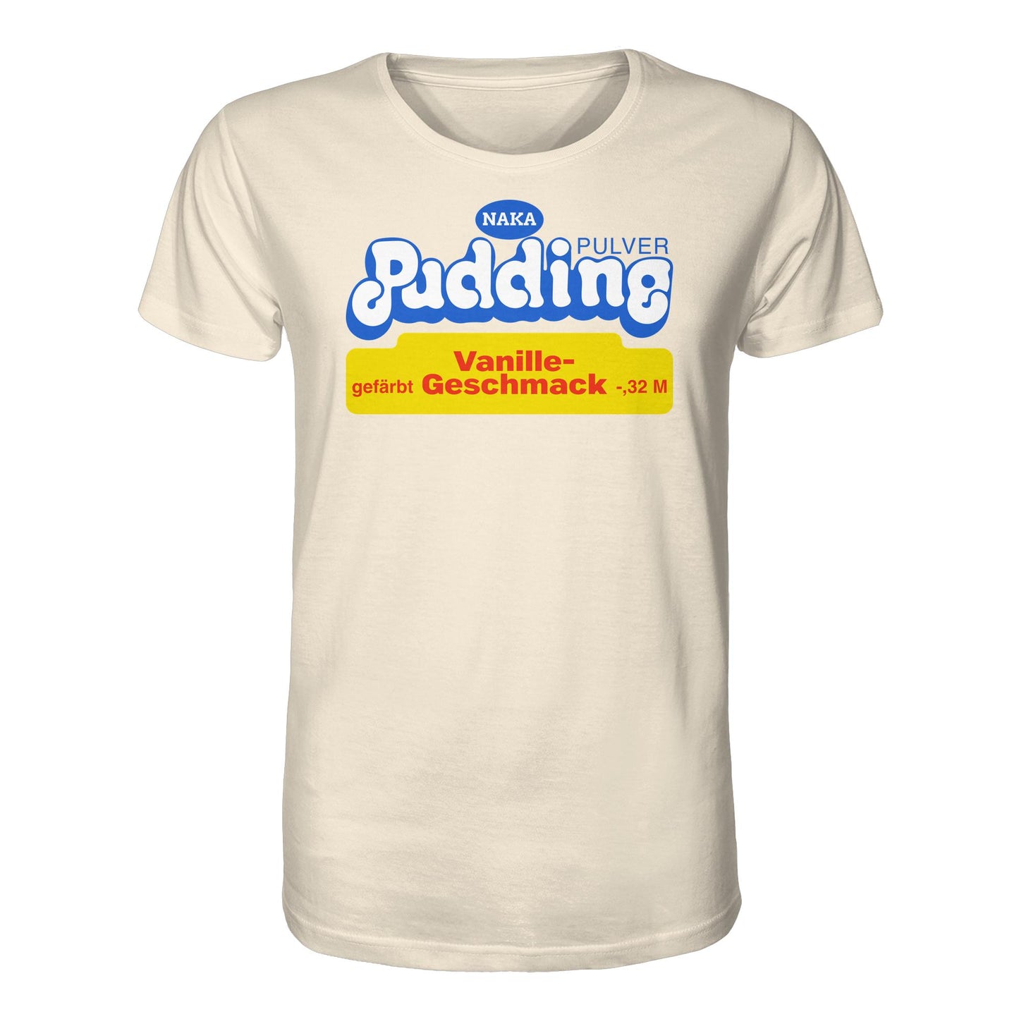 DDR Ostalgie Bio-Shirt Unisex • NAKA PUDDING-PULVER