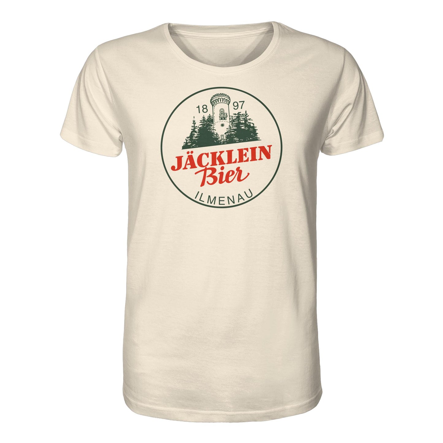 DDR Ostalgie Bio-Shirt Unisex • JÄCKLEIN BIER ILMENAU