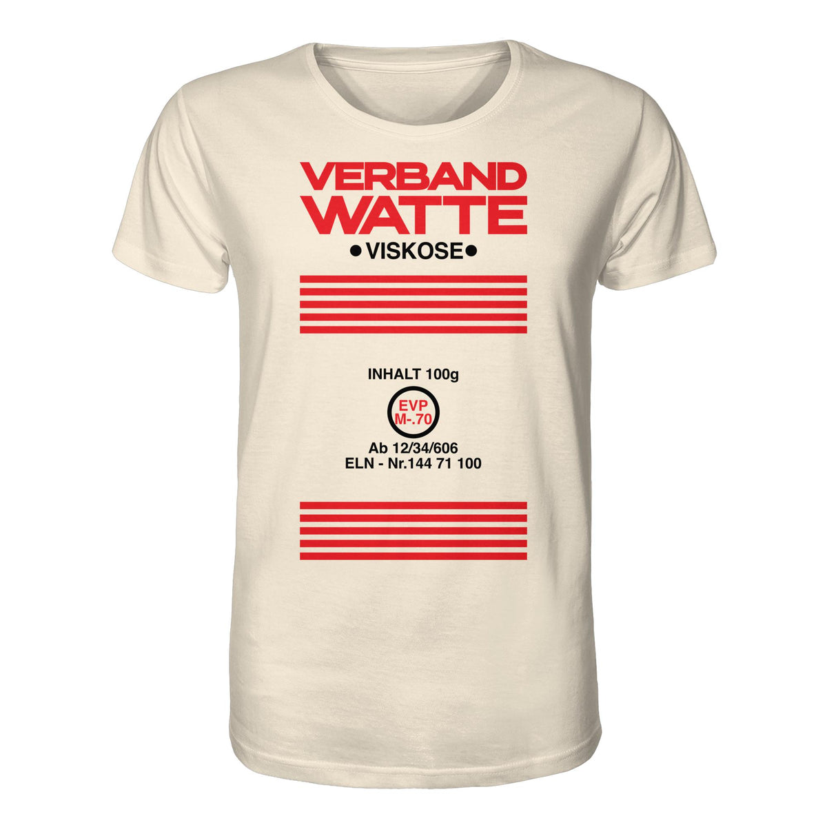 DDR Ostalgie Bio-Shirt Unisex • VERBAND WATTE VISKOSE