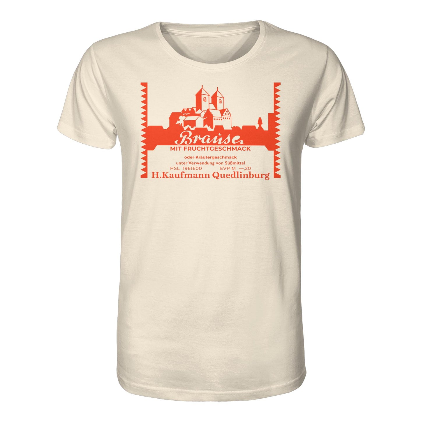 DDR Ostalgie Bio-Shirt Unisex • BRAUSE - KAUFMANN QUEDLINBURG