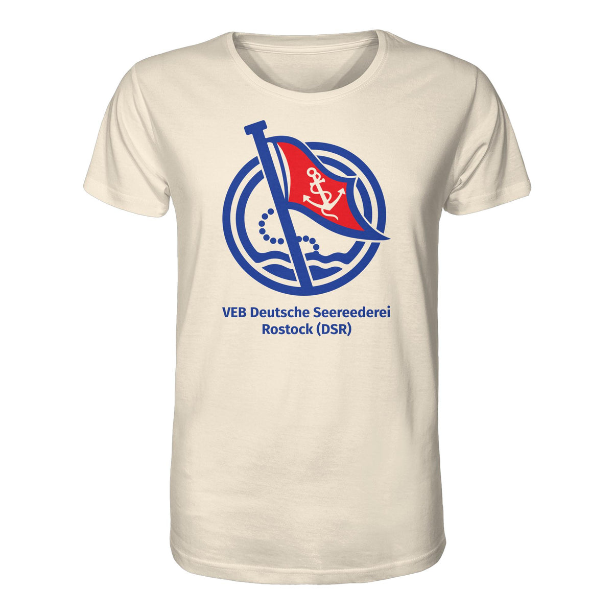 DDR Ostalgie Bio-Shirt Unisex • VEB DEUTSCHE SEEREEDEREI ROSTOCK (DSR)