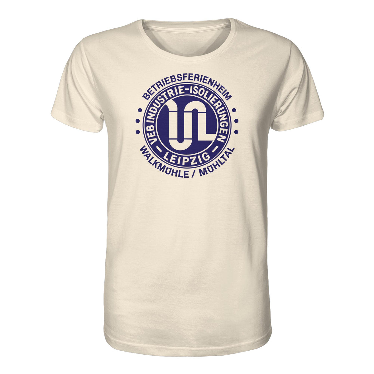 DDR Ostalgie Bio-Shirt Unisex • VEB INDUSTRIE-ISOLIERUNGEN - BETRIEBSFERIENHEIM WALKMÜHLE
