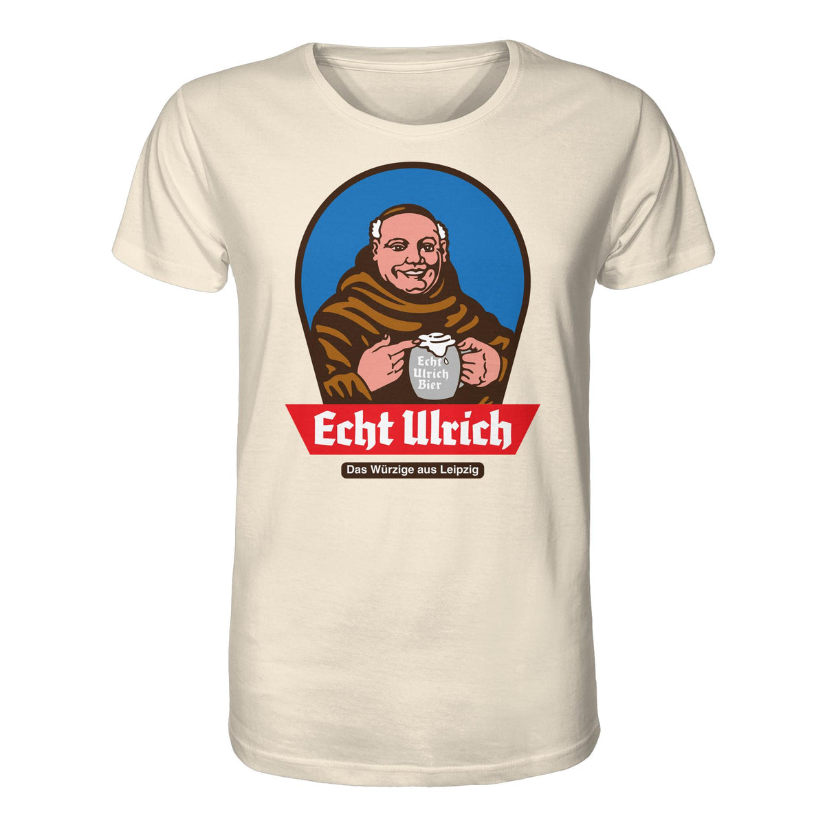 DDR Ostalgie Bio-Shirt Unisex • ECHT ULRICH BIER LEIPZIG