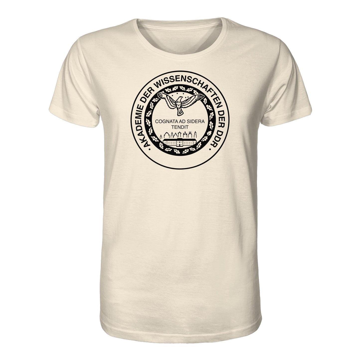 DDR Ostalgie Bio-Shirt Unisex • AKADEMIE DER WISSENSCHAFTEN DER DDR