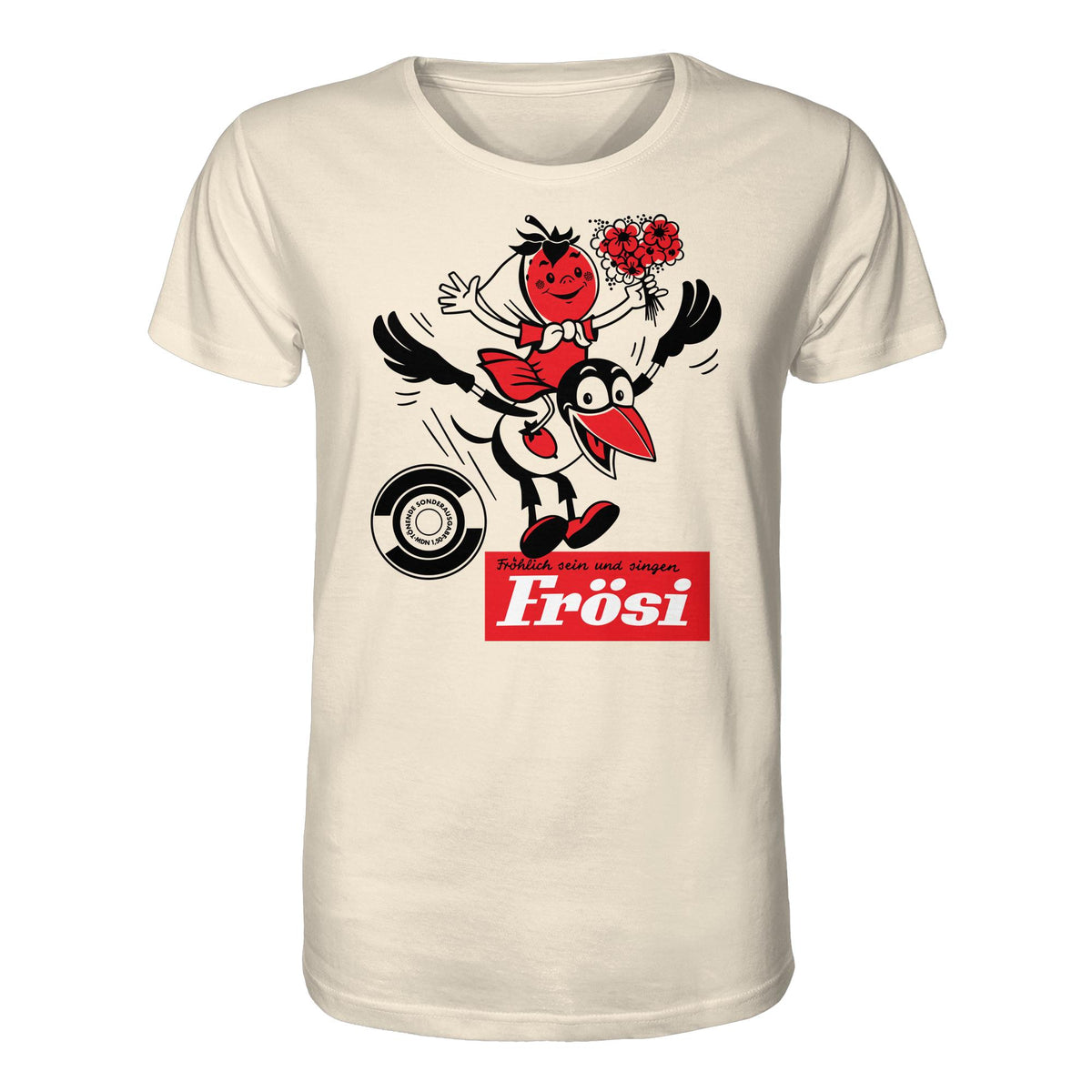 DDR Ostalgie Bio-Shirt Unisex • FRÖSI - TÖNENDE SONDERAUSGABE (ORIGINAL COVER)