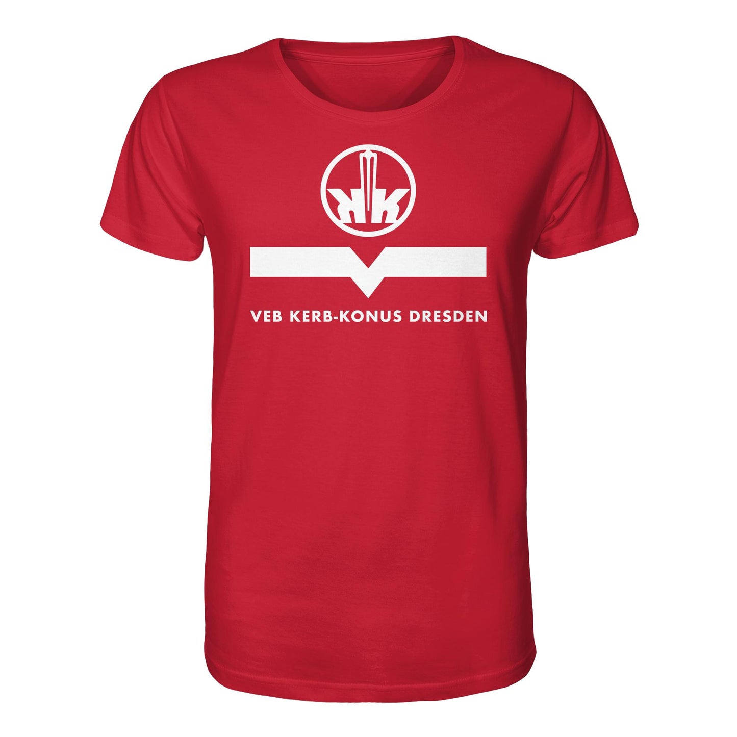 DDR Ostalgie Bio-Shirt Unisex • VEB KERB-KONUS DRESDEN