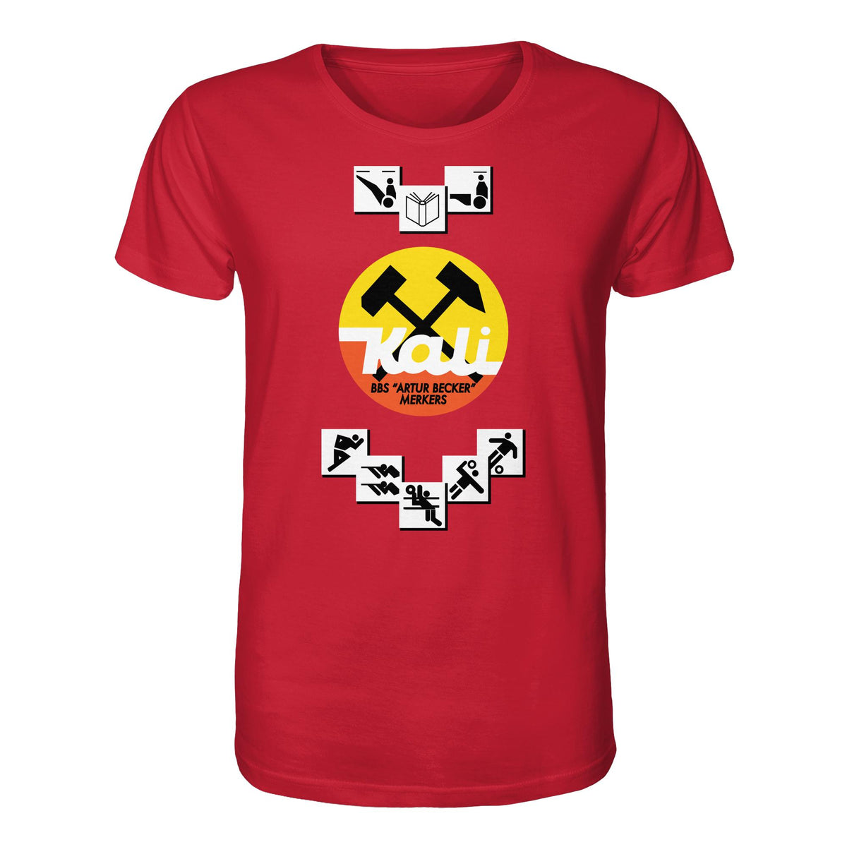 DDR Ostalgie Bio-Shirt Unisex • BBS KALI ARTUR BECKER - MERKERS