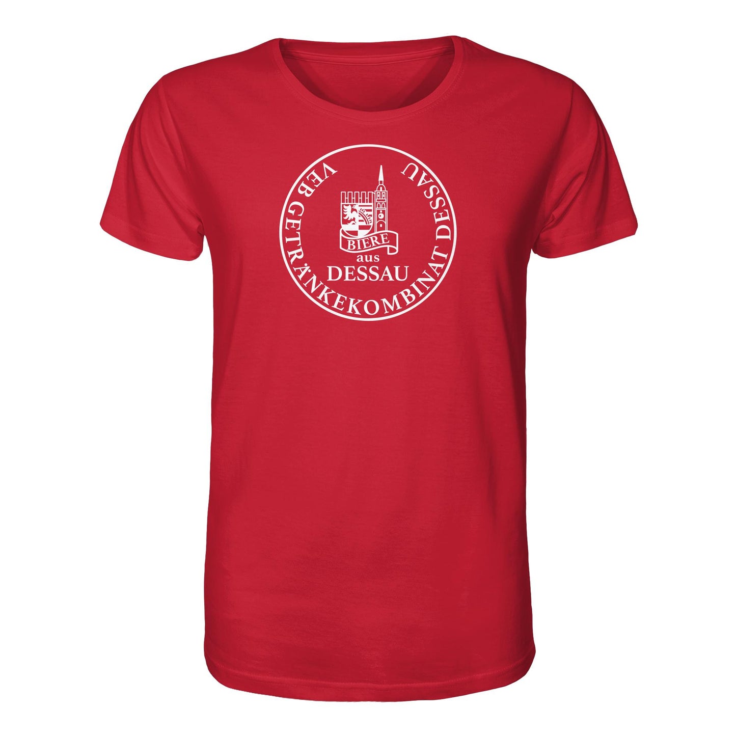 ORGANIC BIO SHIRT UNISEX • VEB GETRÄNKEKOMBINAT DESSAU BIERE