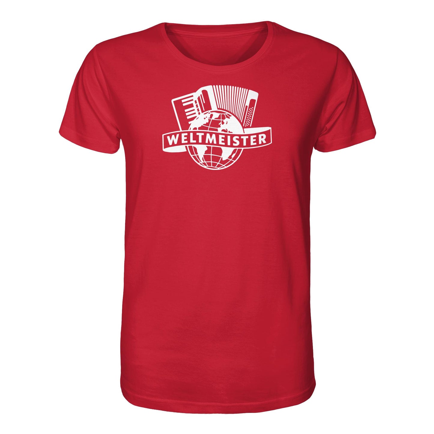 ORGANIC BIO SHIRT UNISEX • WELTMEISTER AKKORDEON KLINGENTHAL