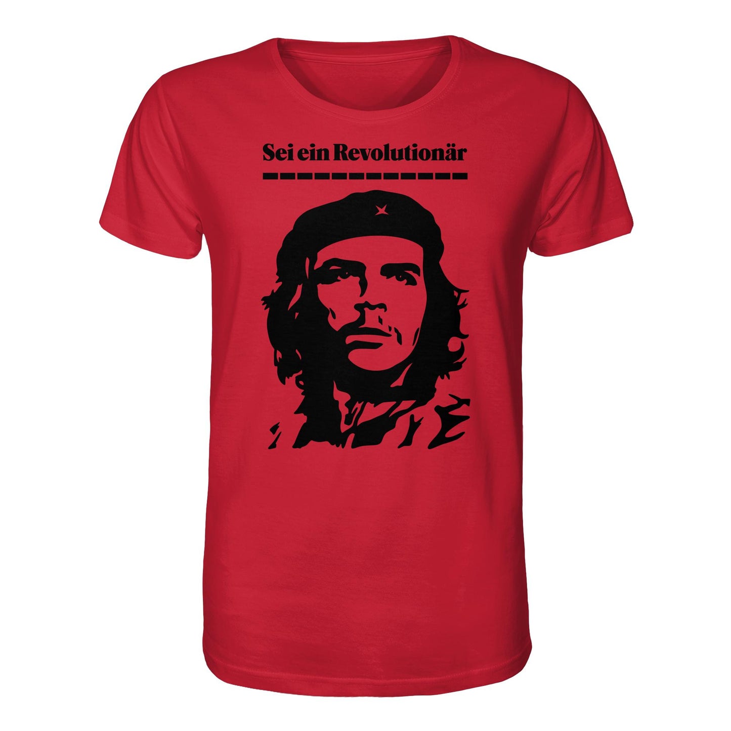 ORGANIC BIO SHIRT UNISEX • SEI EIN REVOLUTIONÄR - CHE GUEVARA (DDR ORIGINAL-PLAKAT)