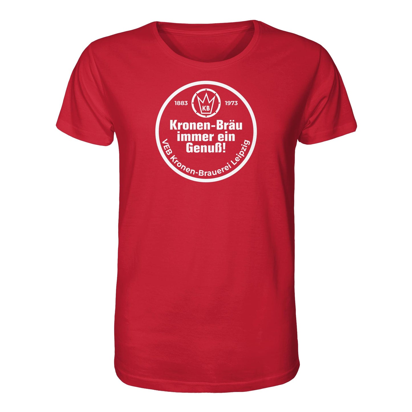 ORGANIC BIO SHIRT UNISEX • VEB KRONEN-BRAUEREI BIER LEIPZIG