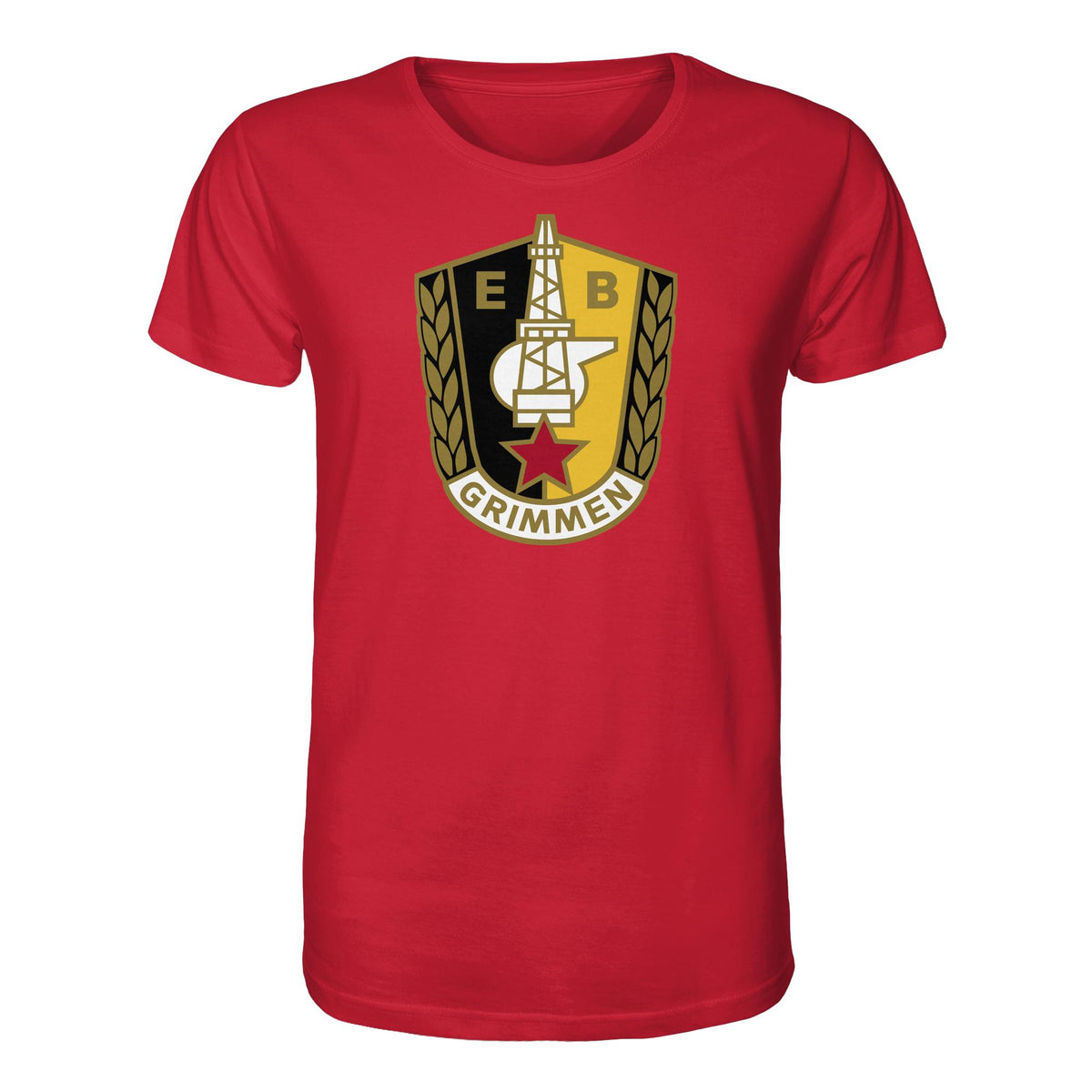 DDR Ostalgie Bio-Shirt Unisex • ERDÖL, ERDGAS GRIMMEN