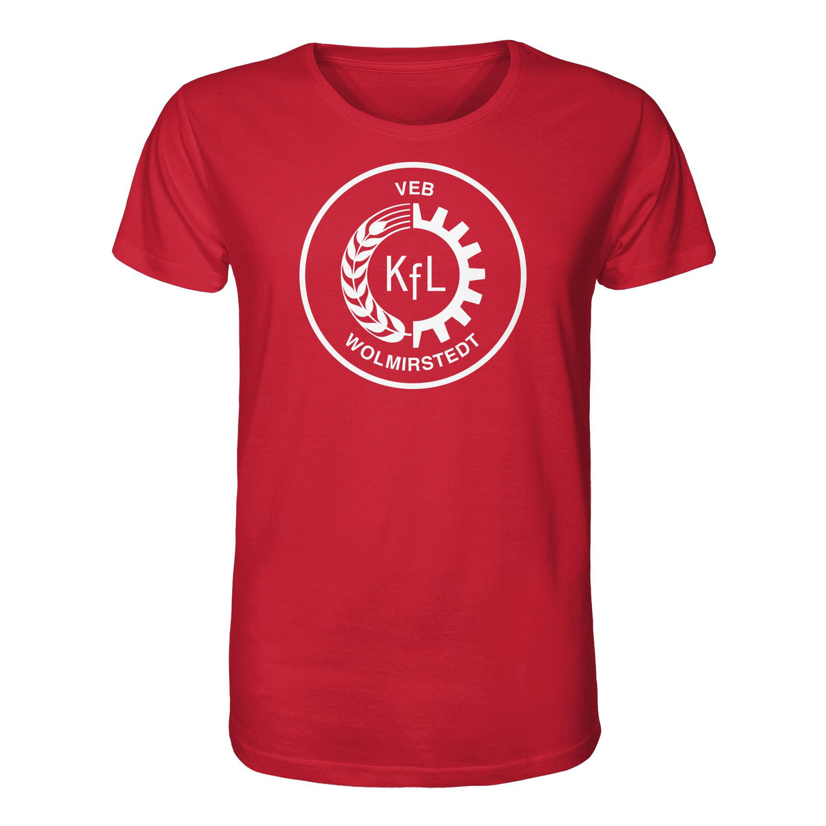 DDR Ostalgie Bio-Shirt Unisex • VEB KFL WOLMIRSTEDT