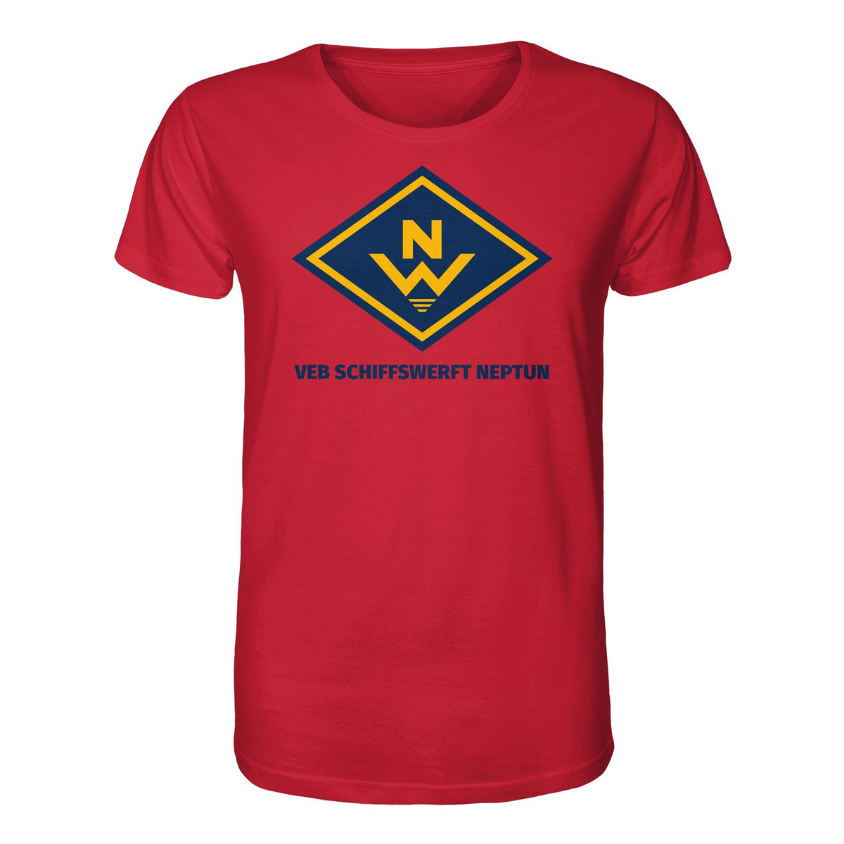 DDR Ostalgie Bio-Shirt Unisex • VEB SCHIFFSWERFT NEPTUN