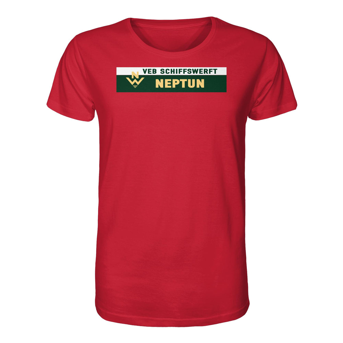 DDR Ostalgie Bio-Shirt Unisex • VEB SCHIFFSWERFT NEPTUN