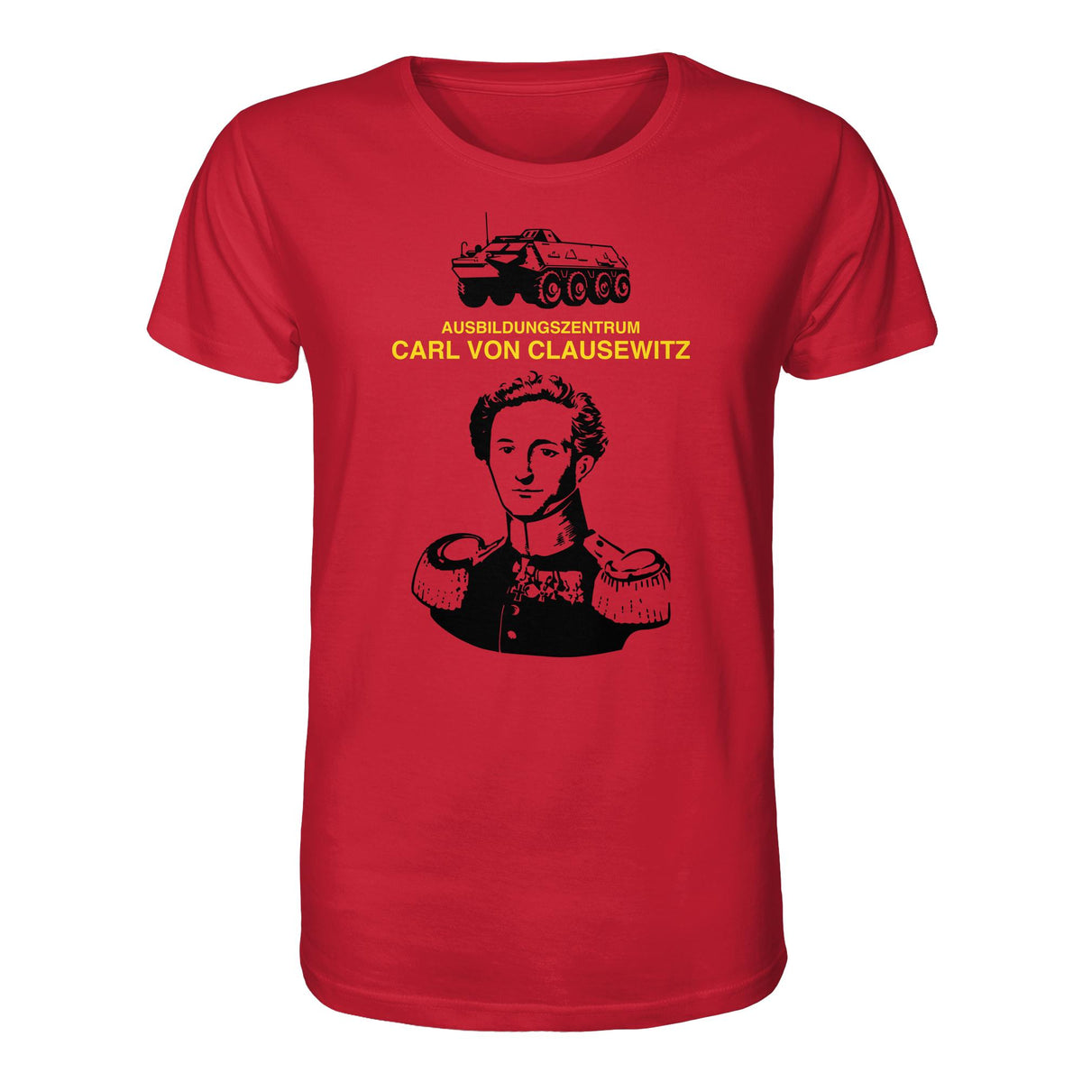 DDR Ostalgie Bio-Shirt Unisex • NVA-AUSBILDUNGSZENTRUM CARL VON CLAUSEWITZ