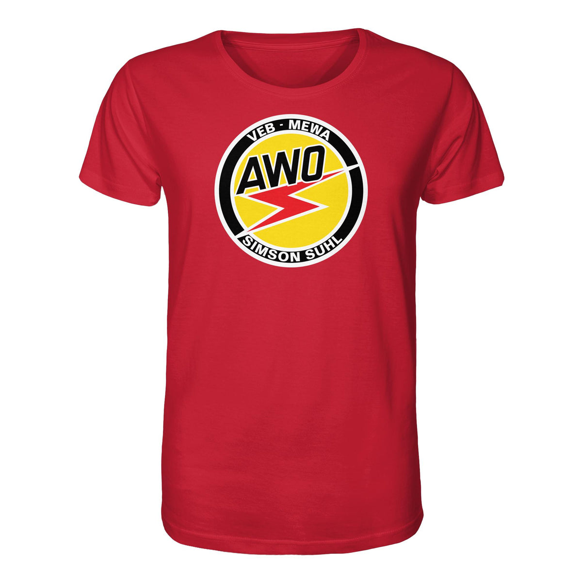 DDR Ostalgie Bio-Shirt Unisex • VEB MEWA - AWO, SIMSON SUHL