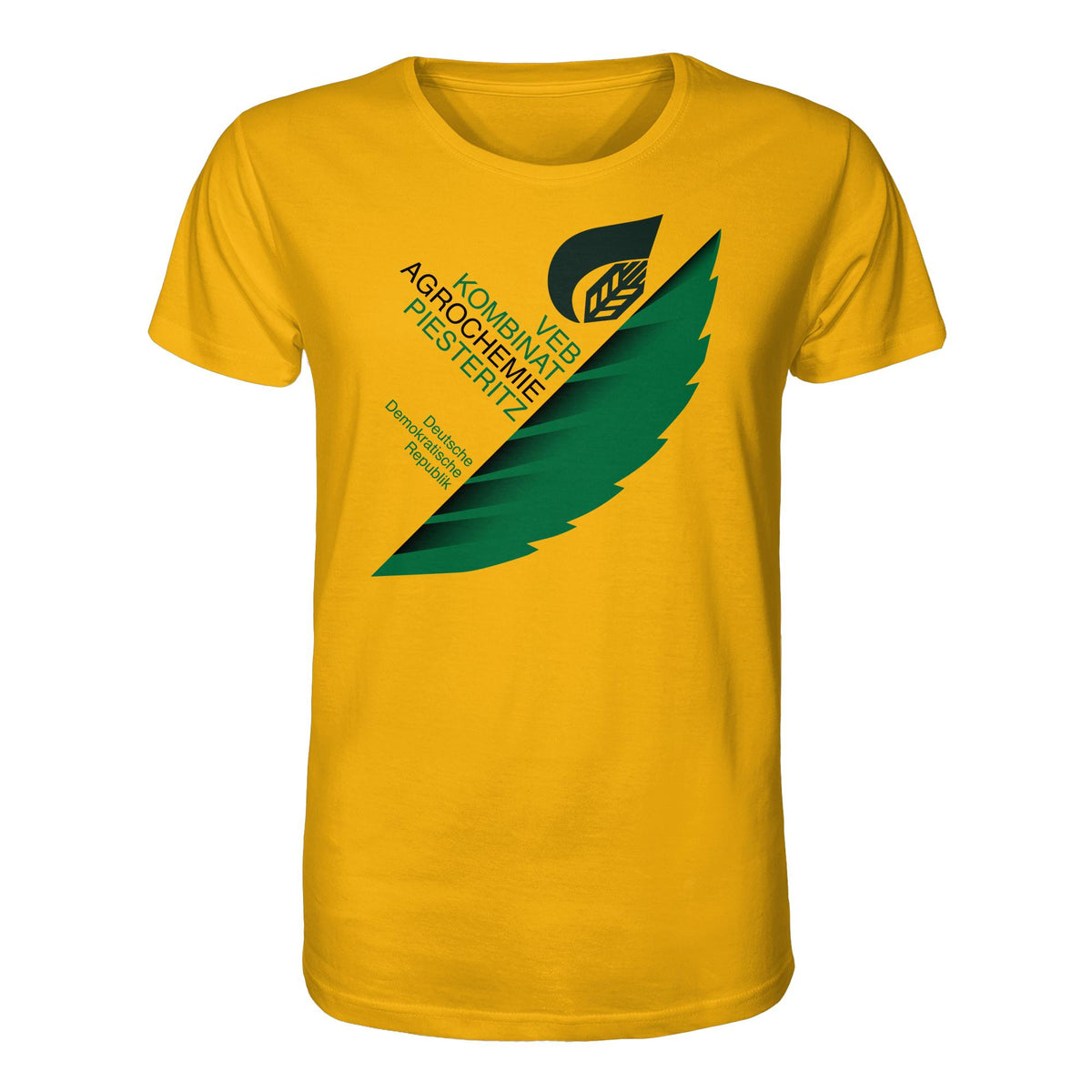 DDR Ostalgie Bio-Shirt Unisex • VEB KOMBINAT AGROCHEMIE PIESTERITZ