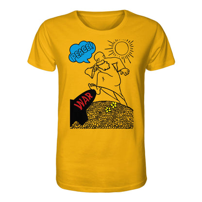 ORGANIC BIO SHIRT UNISEX • PEACE & WAR (ORIGINAL DDR-PLAKAT)