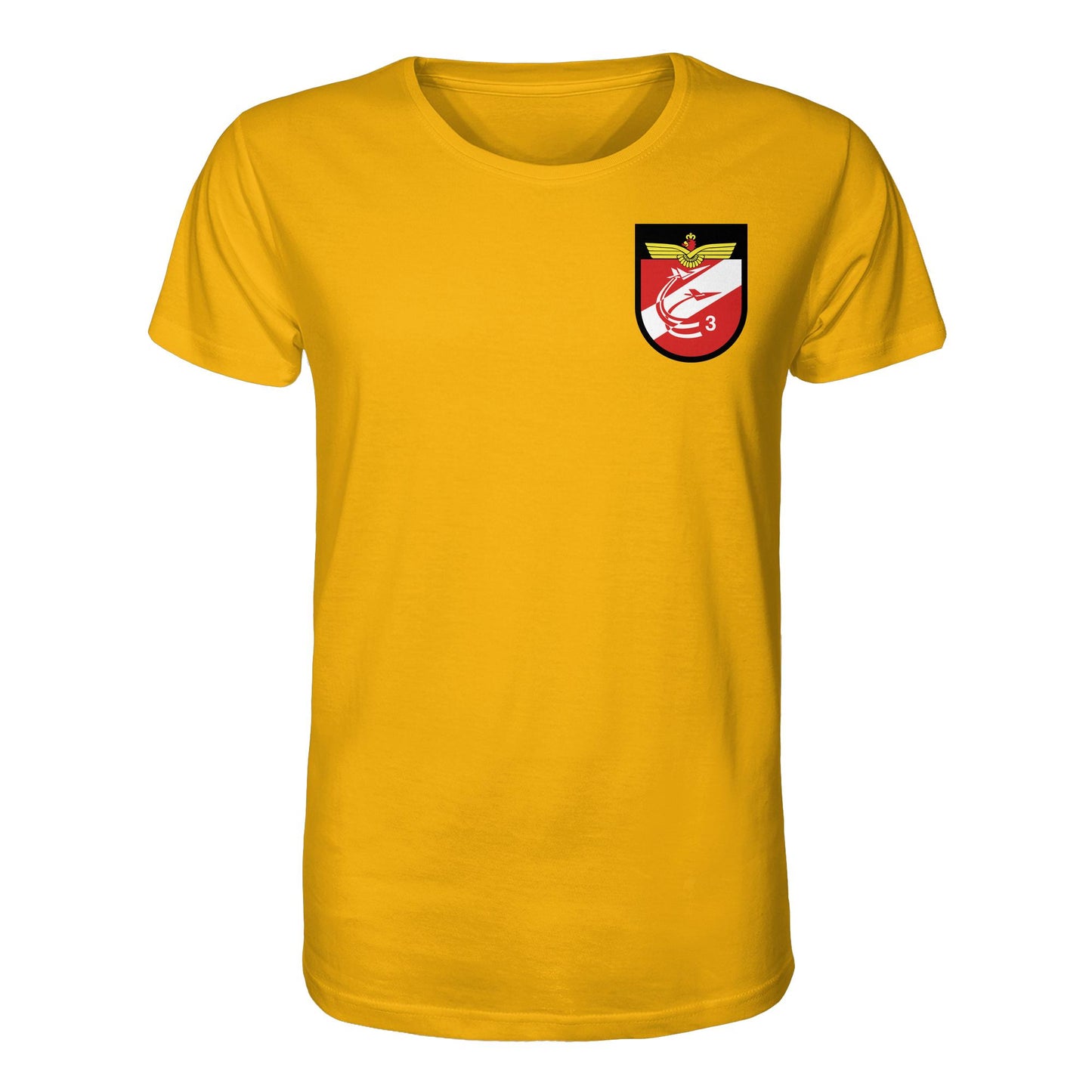 DDR Ostalgie Bio-Shirt Unisex • NVA EMBLEM - JAGDGESCHWADER 3