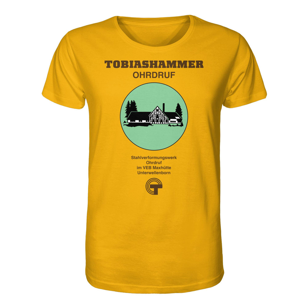 DDR Ostalgie Bio-Shirt Unisex • TOBIASHAMMER OHRDRUF - VEB MAXHÜTTE