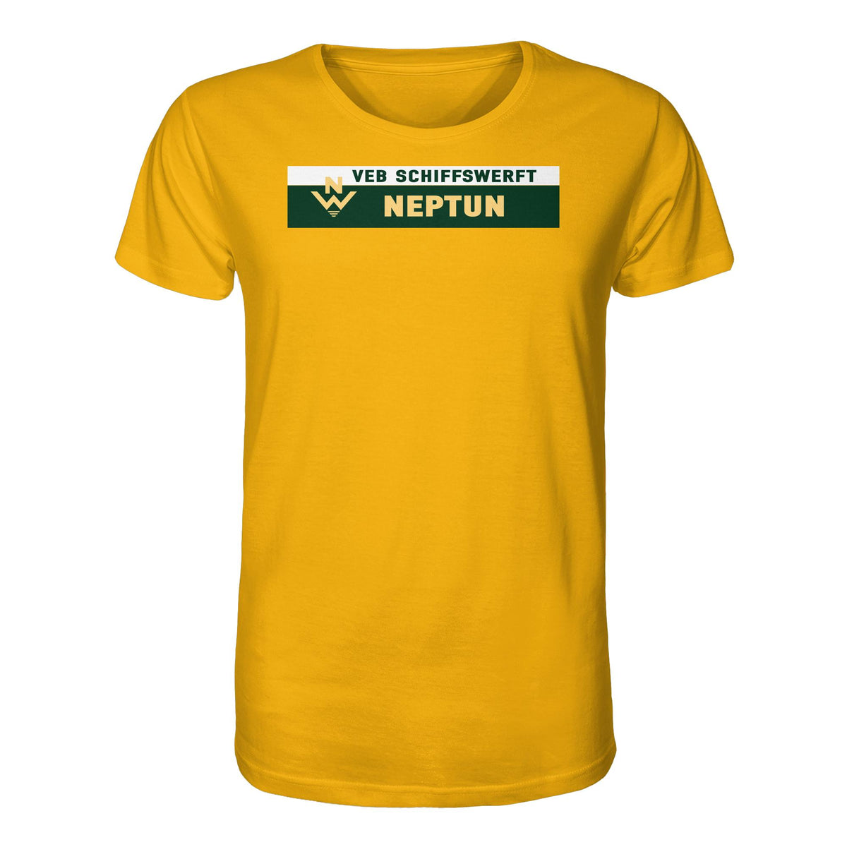 DDR Ostalgie Bio-Shirt Unisex • VEB SCHIFFSWERFT NEPTUN