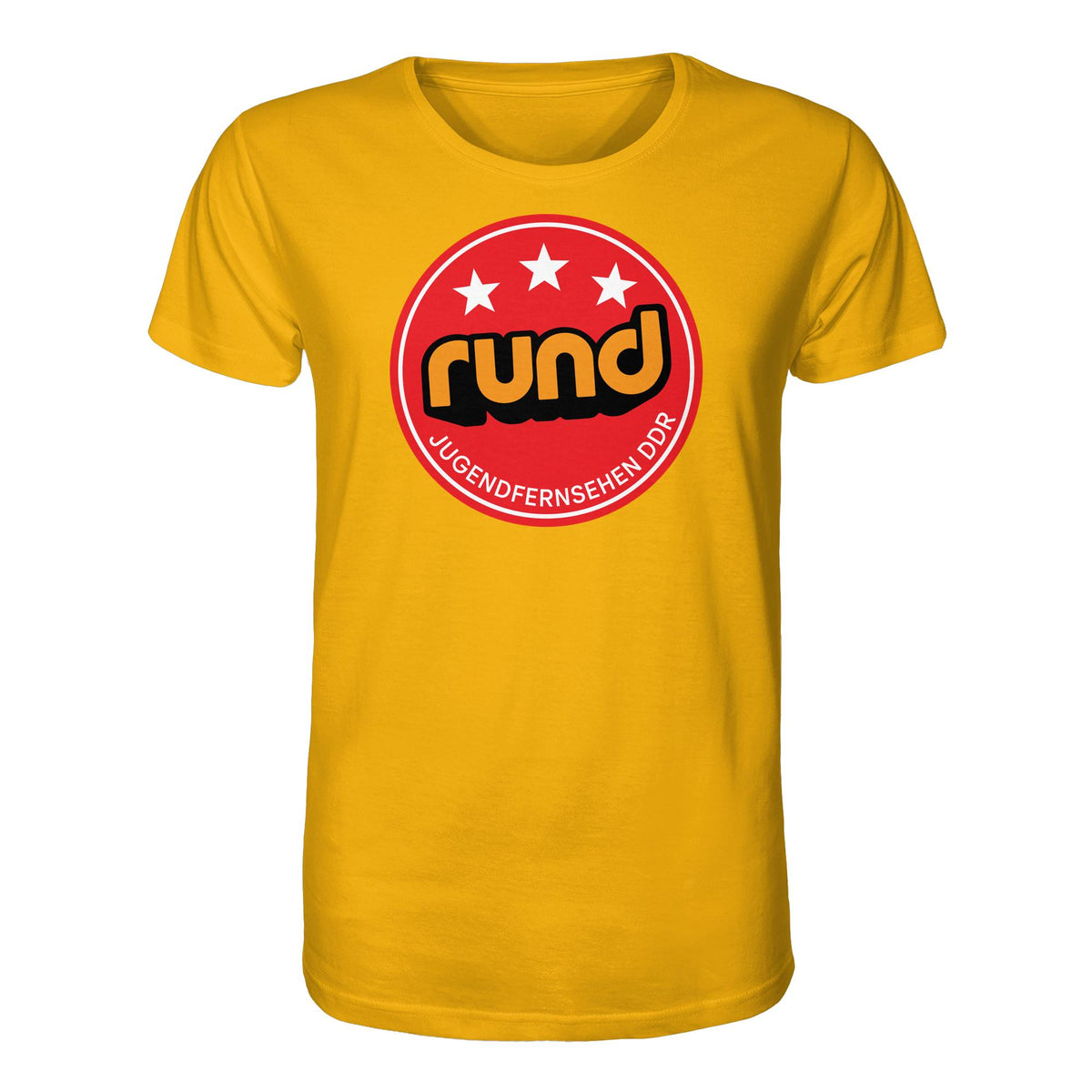 DDR Ostalgie Bio-Shirt Unisex • RUND - JUGENDFERNSEHEN DDR