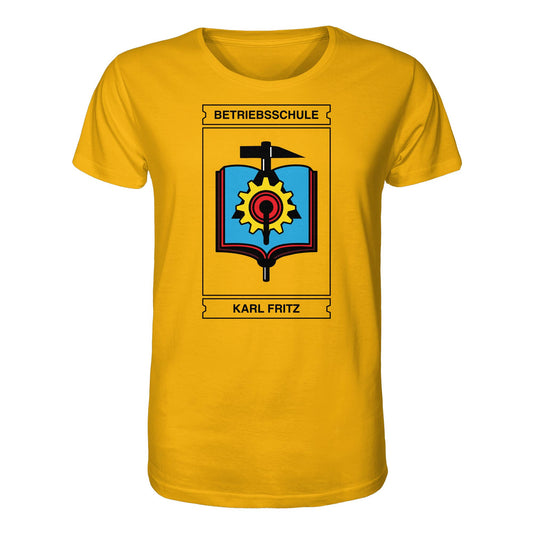 DDR Ostalgie Bio-Shirt Unisex • BETRIEBSSCHULE KARL FRITZ WISMAR