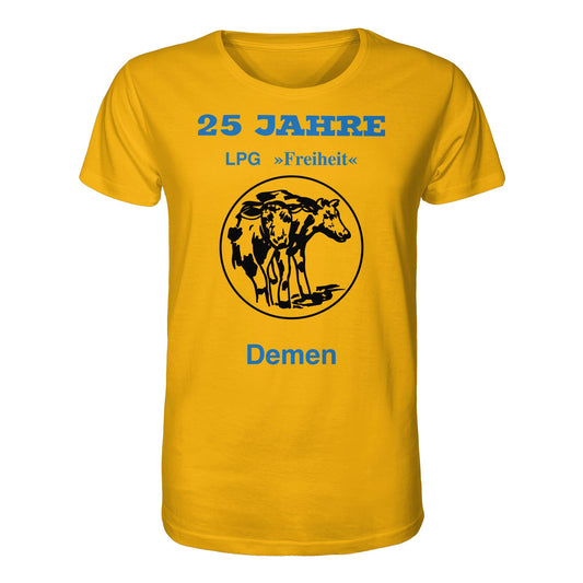 DDR Ostalgie Bio-Shirt Unisex • LPG FREIHEIT DEMEN (ORIGINAL WIMPEL)