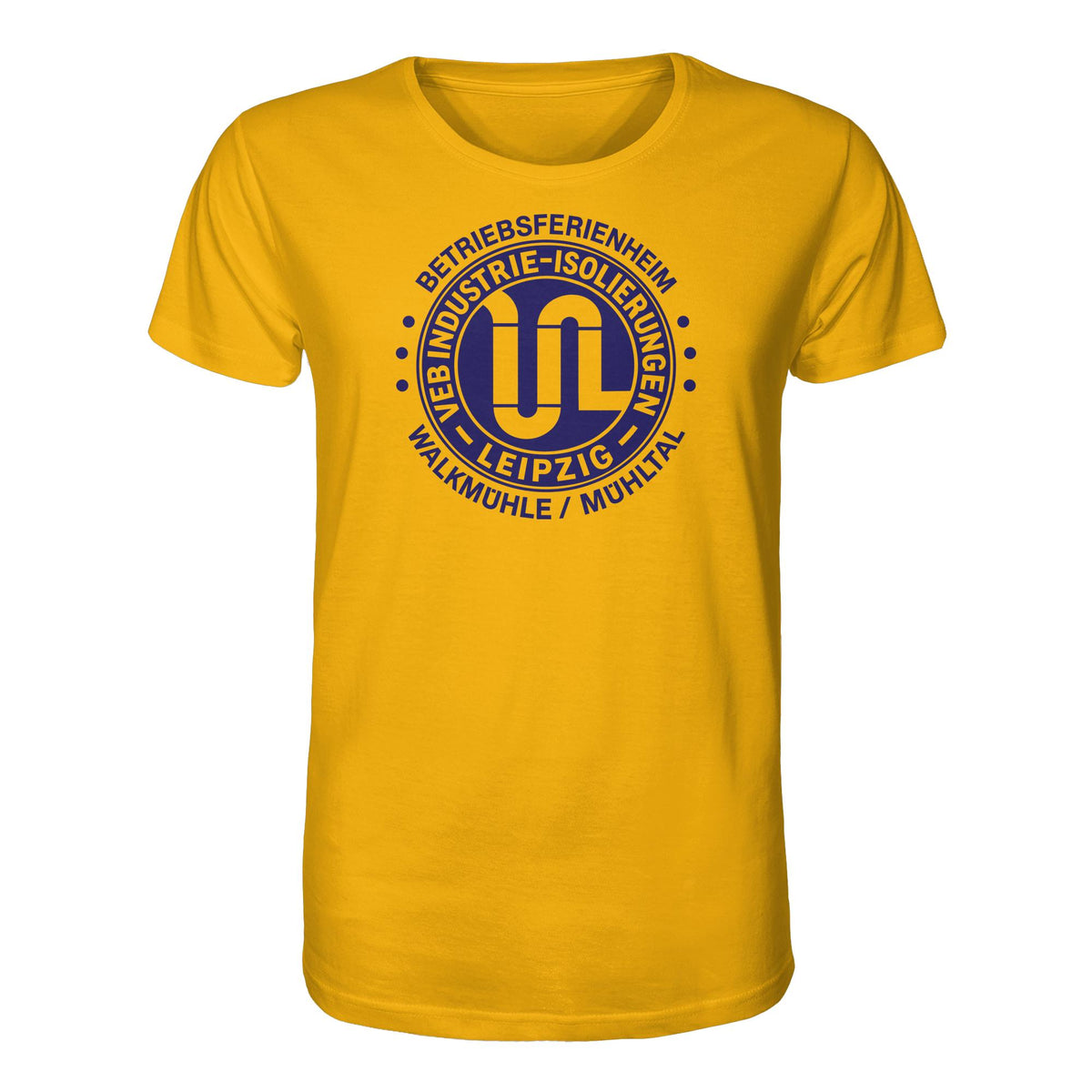 DDR Ostalgie Bio-Shirt Unisex • VEB INDUSTRIE-ISOLIERUNGEN - BETRIEBSFERIENHEIM WALKMÜHLE