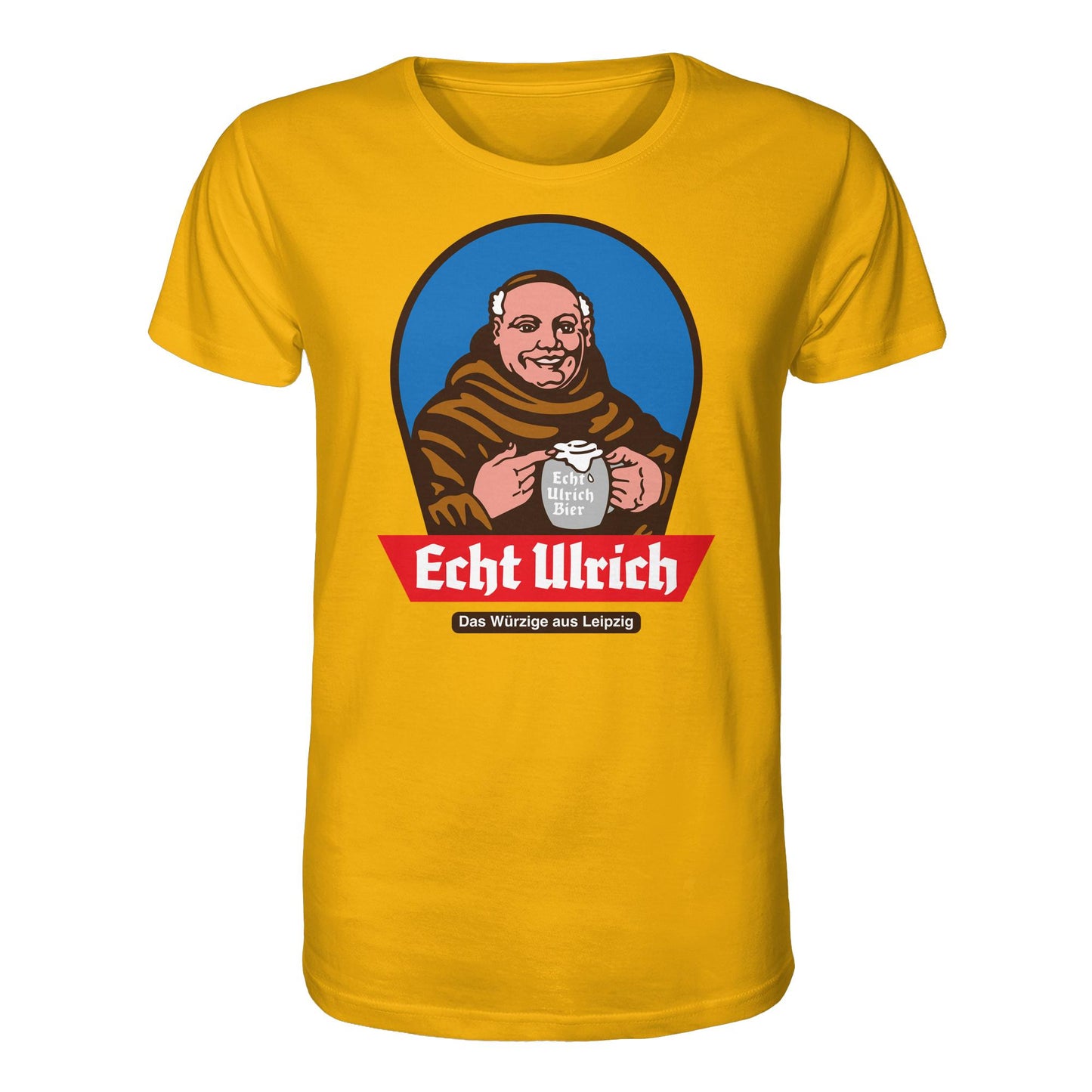 DDR Ostalgie Bio-Shirt Unisex • ECHT ULRICH BIER LEIPZIG