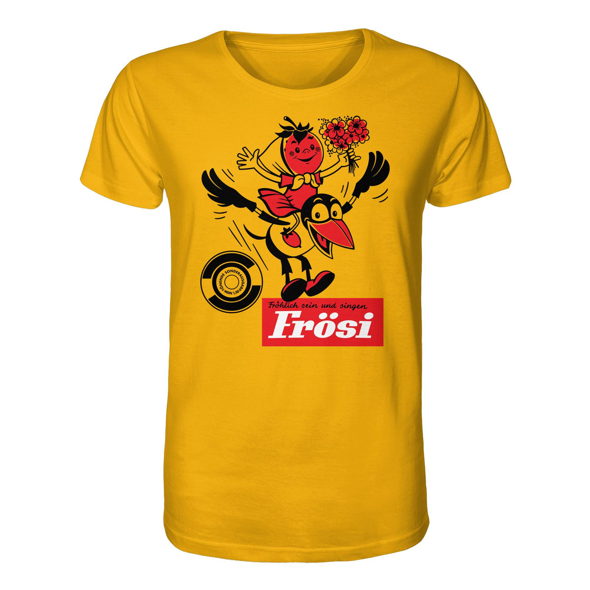 DDR Ostalgie Bio-Shirt Unisex • FRÖSI - TÖNENDE SONDERAUSGABE (ORIGINAL COVER)