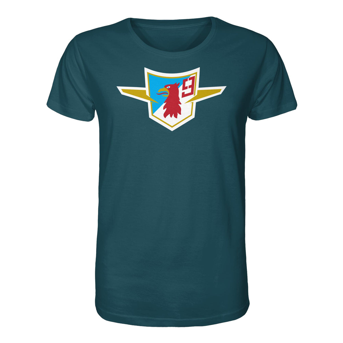 DDR Ostalgie Bio-Shirt Unisex • JAGDFLIEGERGESCHWADER 9 (NVA)