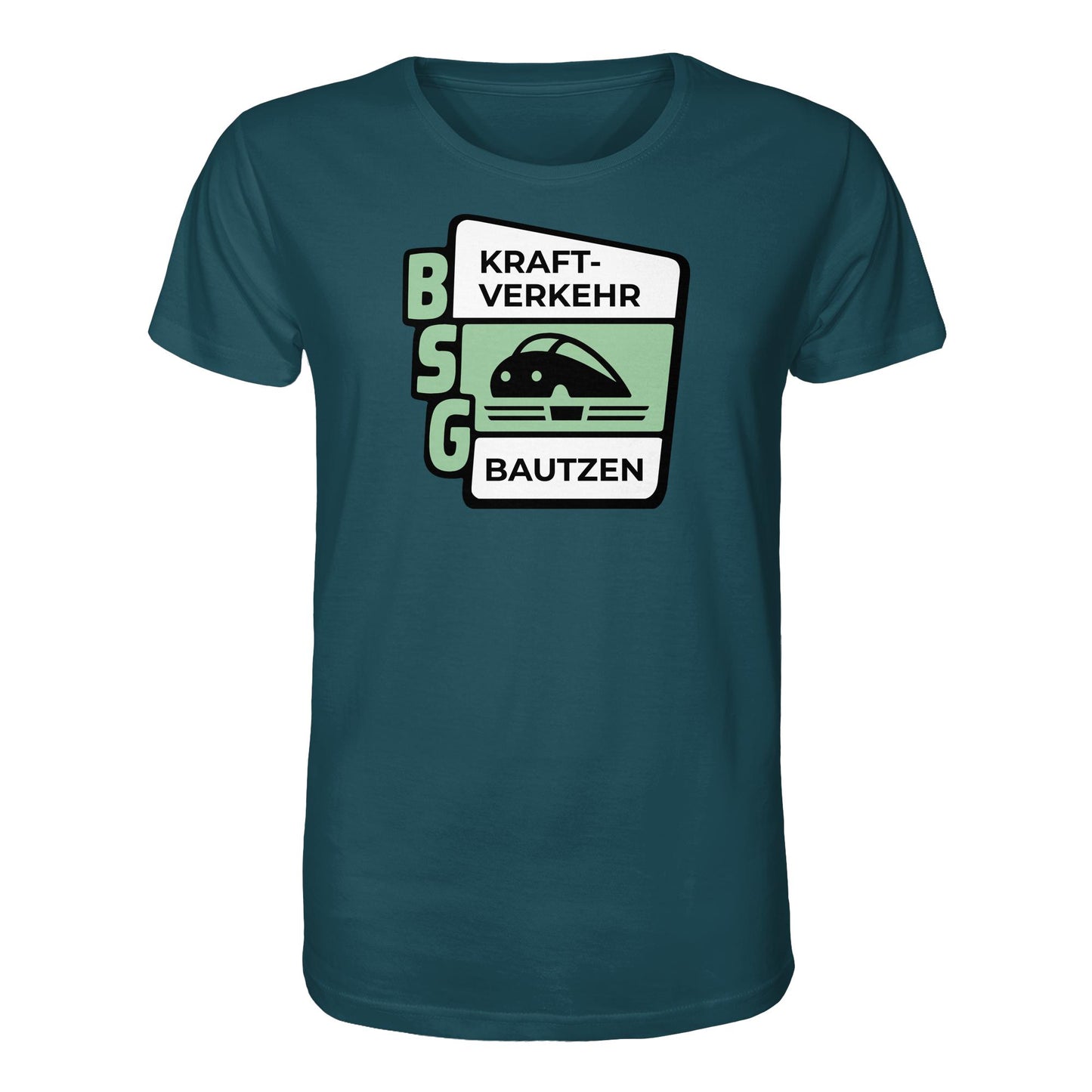 DDR Ostalgie Bio-Shirt Unisex • BSG KRAFTVERKEHR BAUTZEN