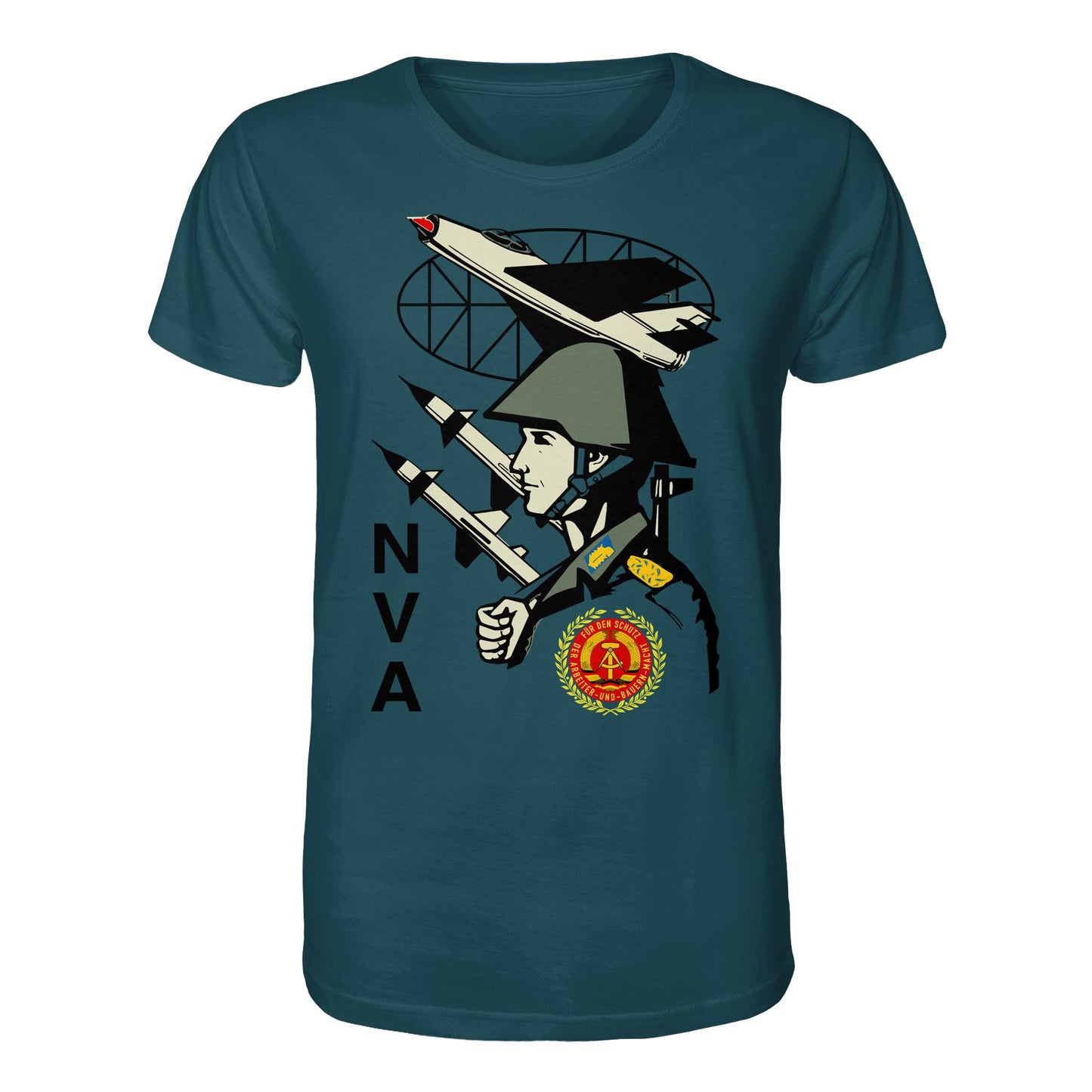 DDR Ostalgie Bio-Shirt Unisex • NVA - WERBEPLAKAT (ORIGINAL)