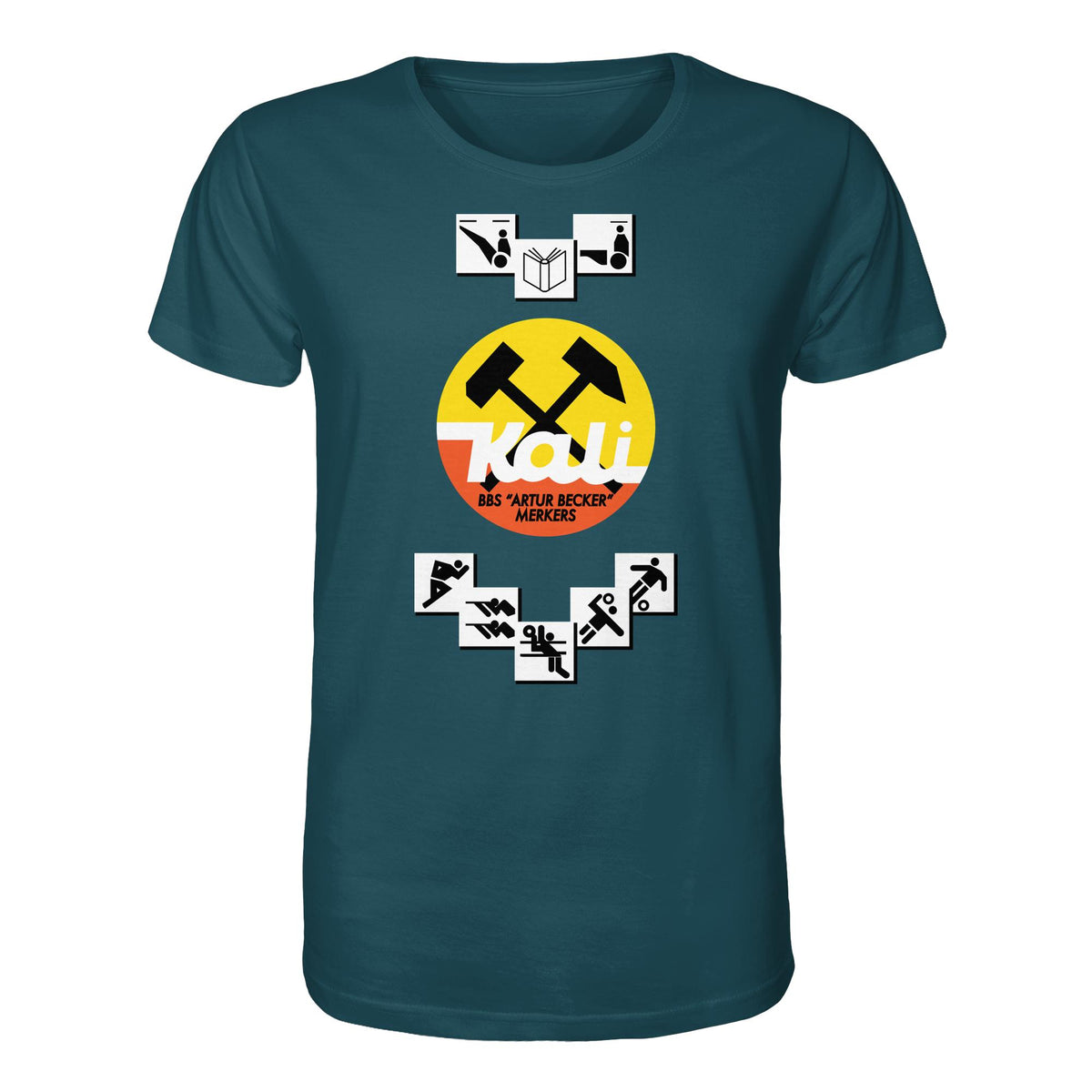 DDR Ostalgie Bio-Shirt Unisex • BBS KALI ARTUR BECKER - MERKERS